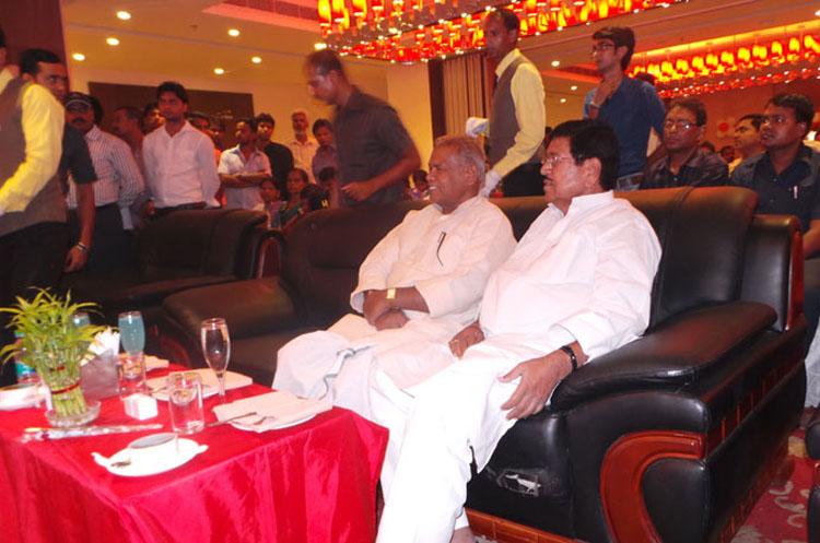 Former (Jitan Ram Manjhi) Chief Minister of Bihar at Hotel The Panache Patna